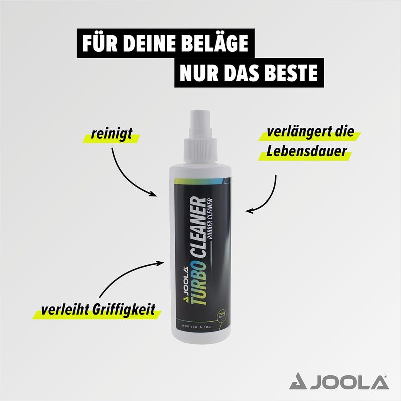 JOOLA رذاذ منظف مطاطي توربو 250 مل (عبوة واحدة) - Image 1